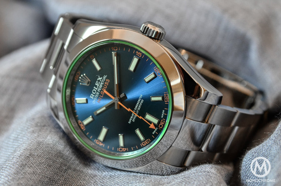 Rolex Milgauss ajustado