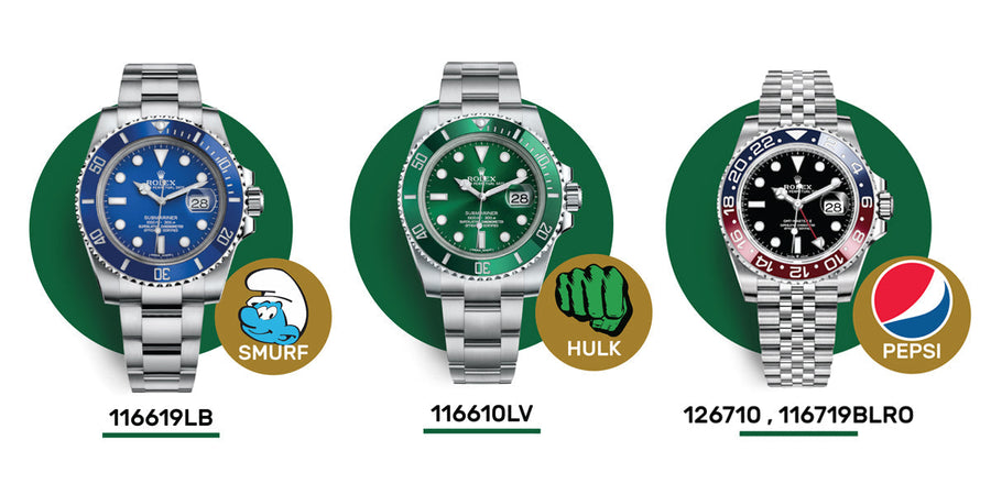 Знаменитые часы Rolex и их прозвища