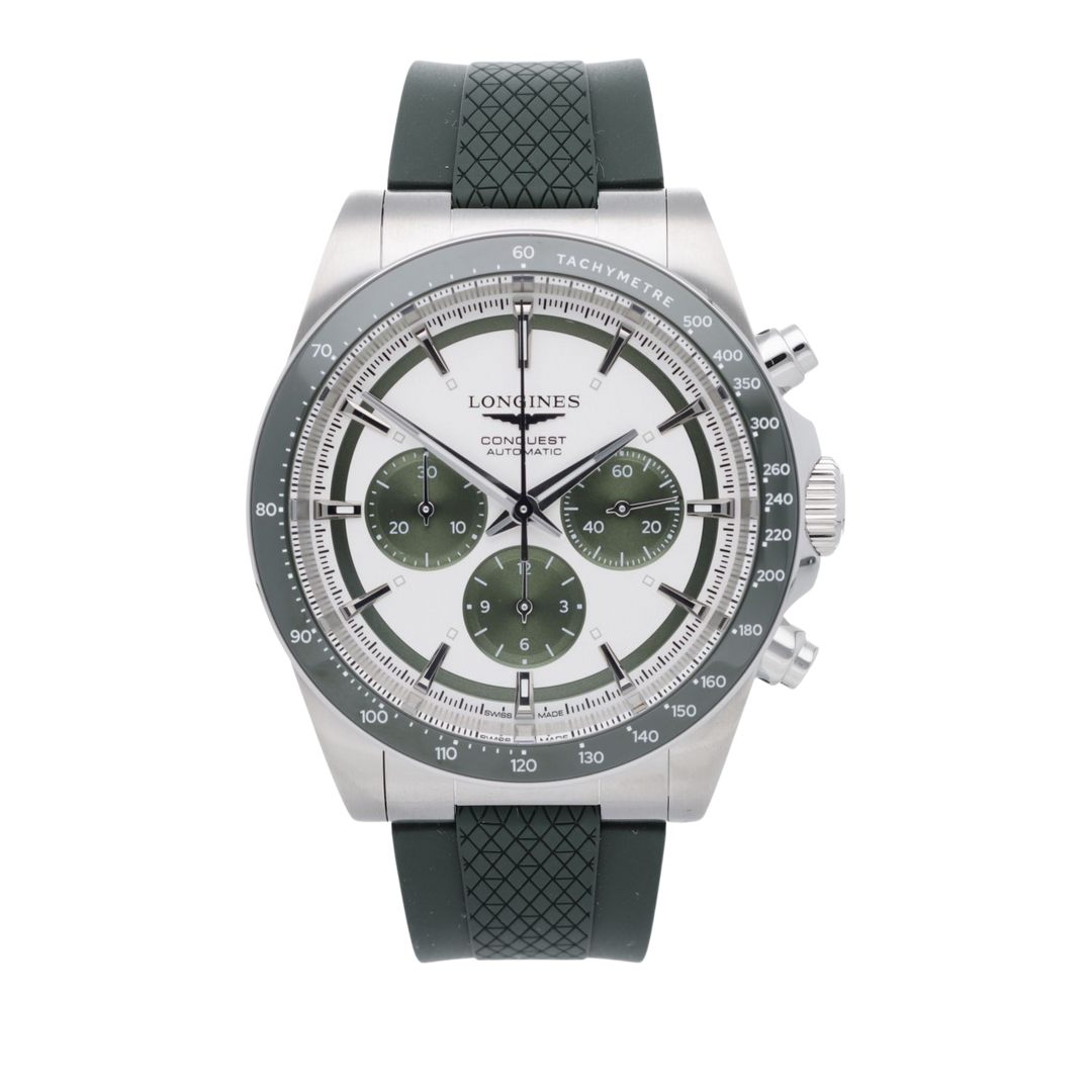 浪琴征服者计时码表