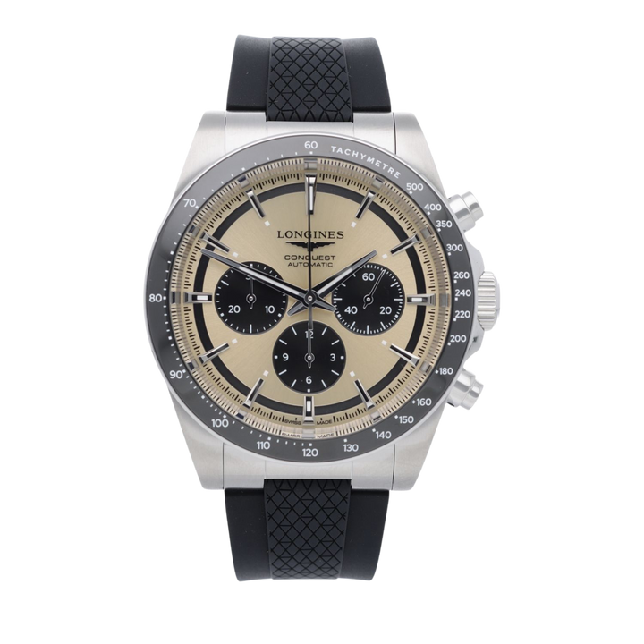 浪琴征服者计时码表