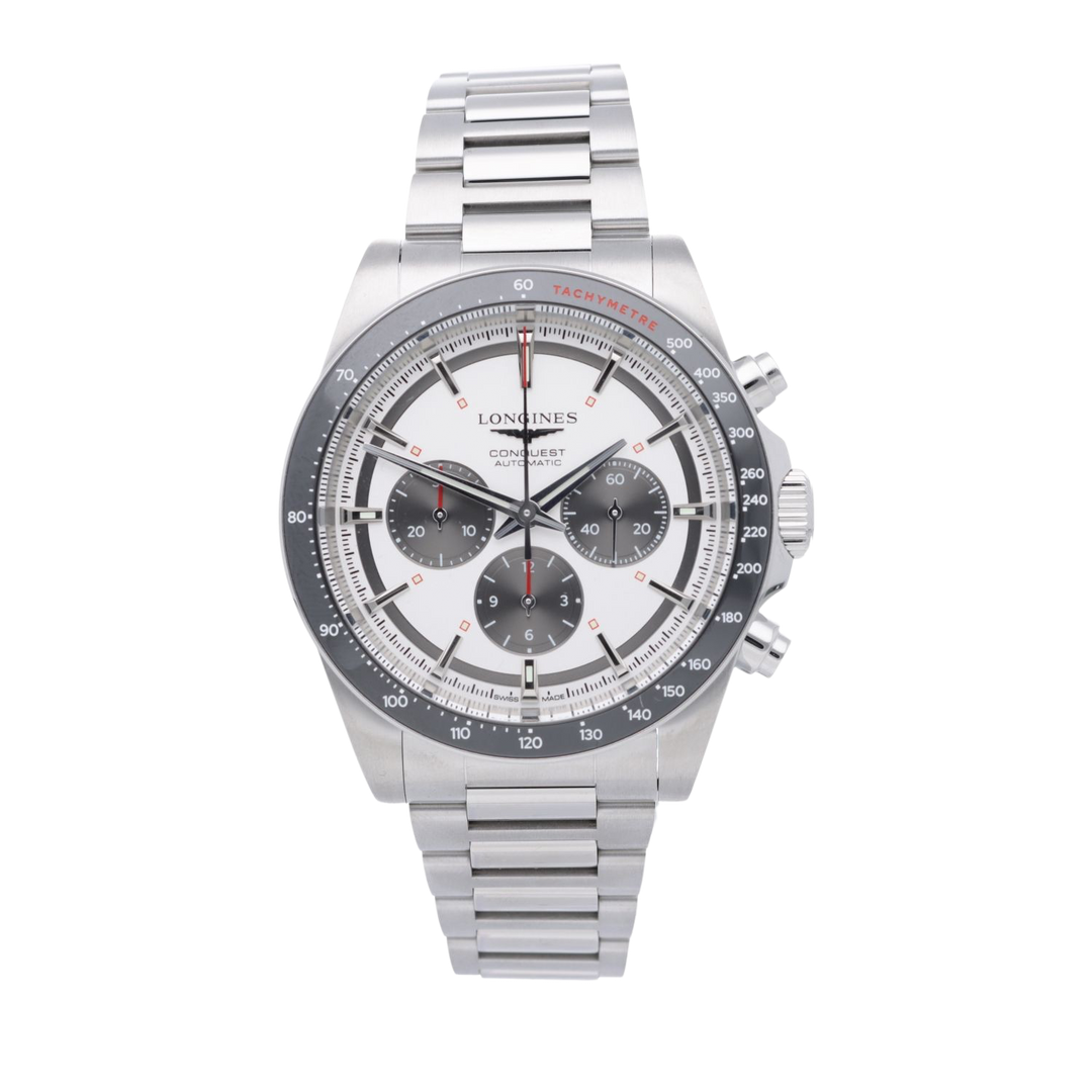 浪琴征服者计时码表