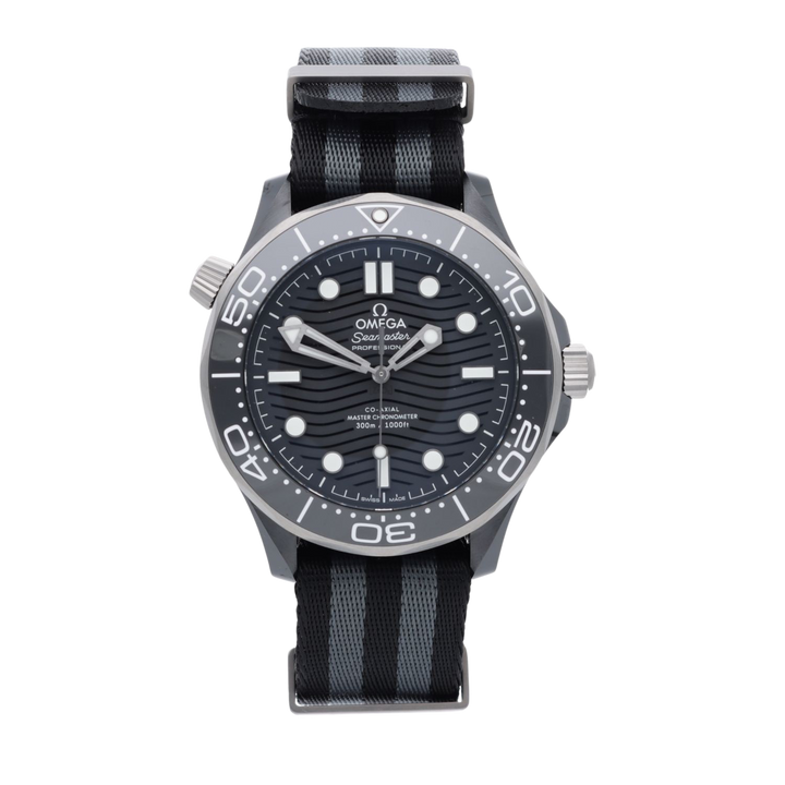 欧米茄海洋宇宙潜水表300米同轴大师计时器43.5毫米