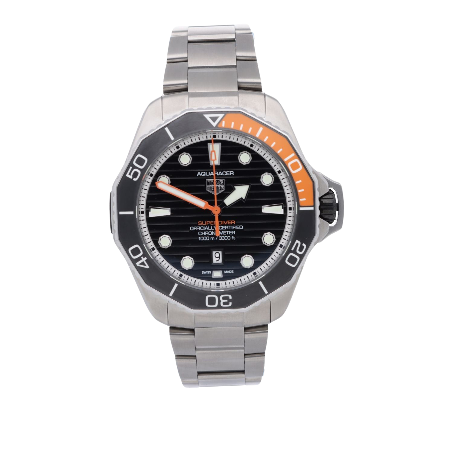 Heuer Bargain Tag Horloge Tag Heuer Aquaracer 1000 Super Diver