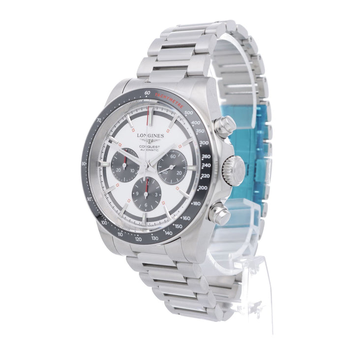 浪琴征服者计时码表