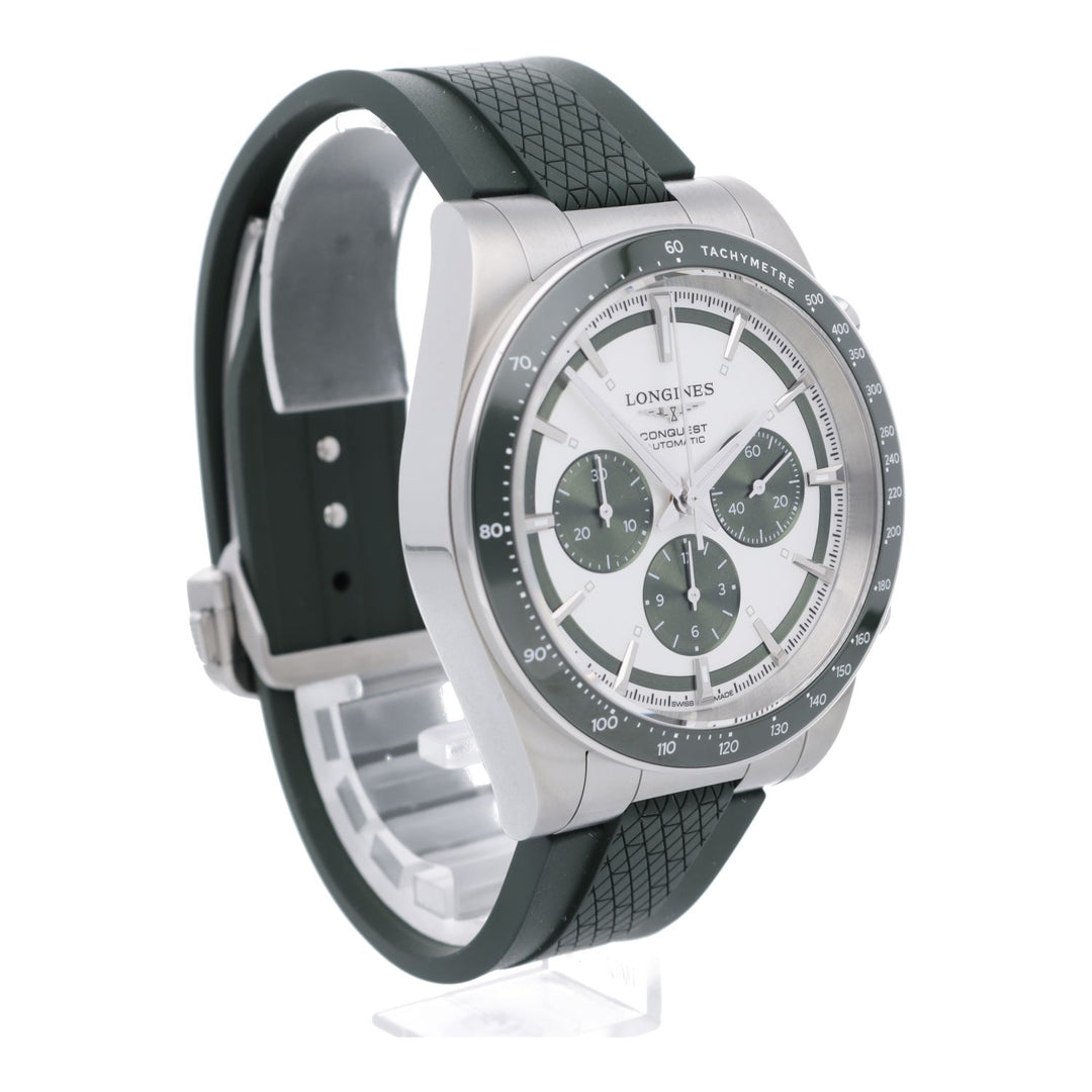 浪琴征服者计时码表