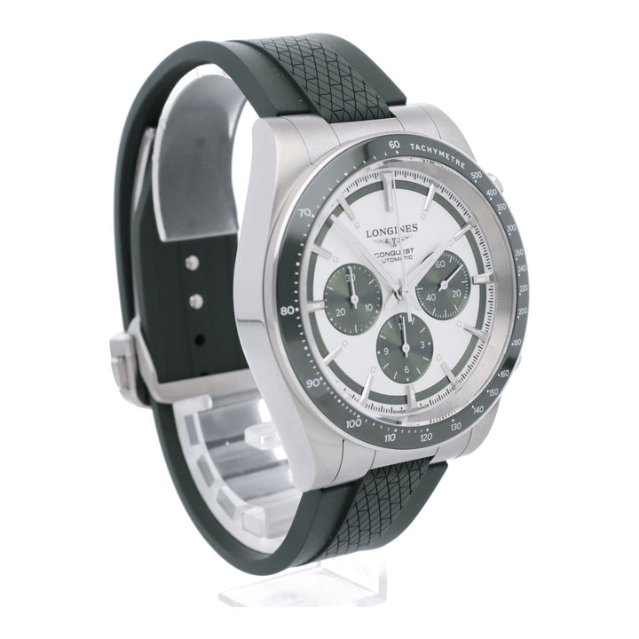 浪琴征服者计时码表