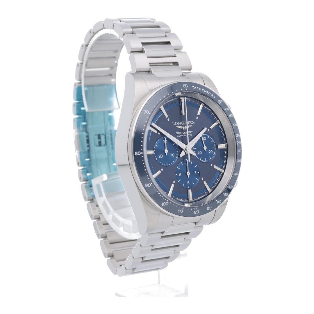 浪琴征服者计时码表