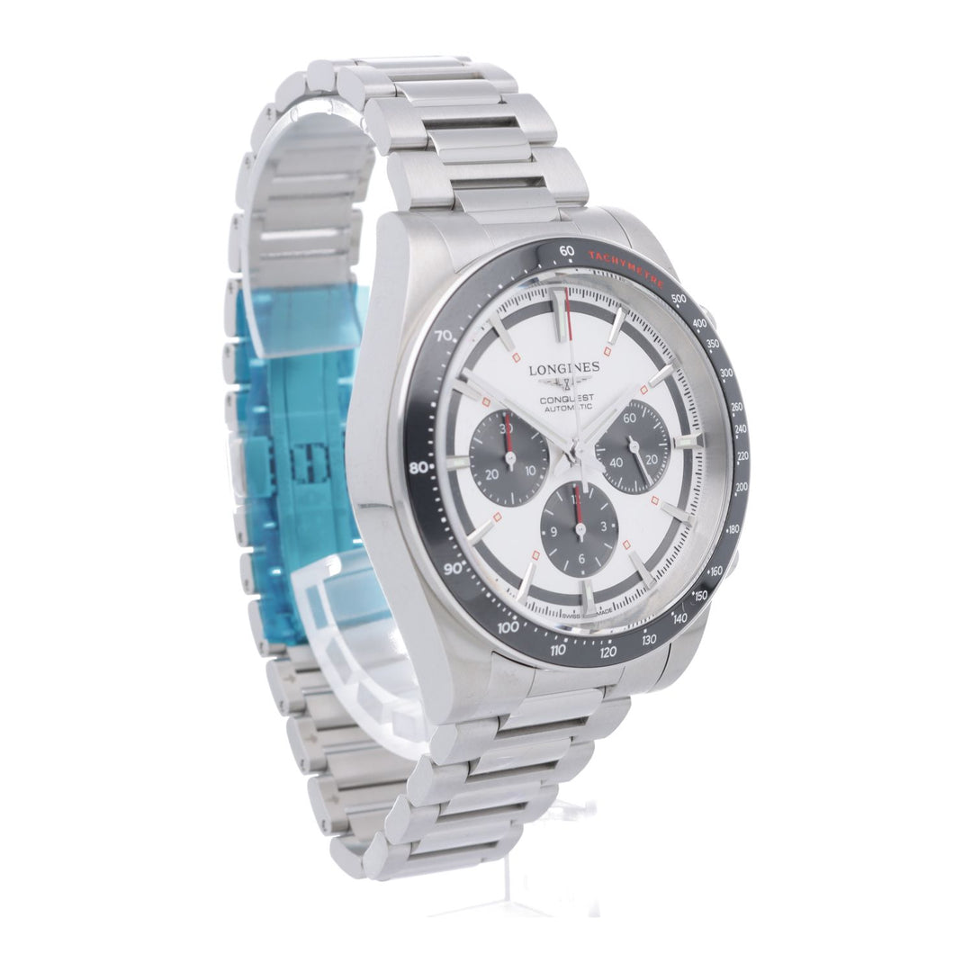 浪琴征服者计时码表