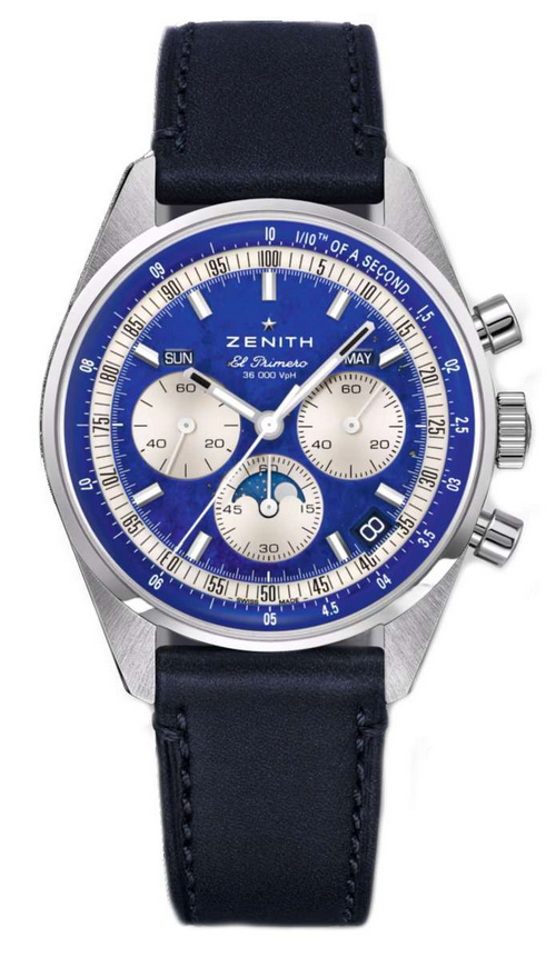 Zenith Chronomaster Original Triple Calendar Lapis Lazuli