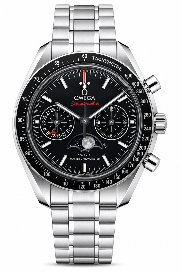 Omega Speedmaster Moonwatch Cronógrafo com Fase Lunar