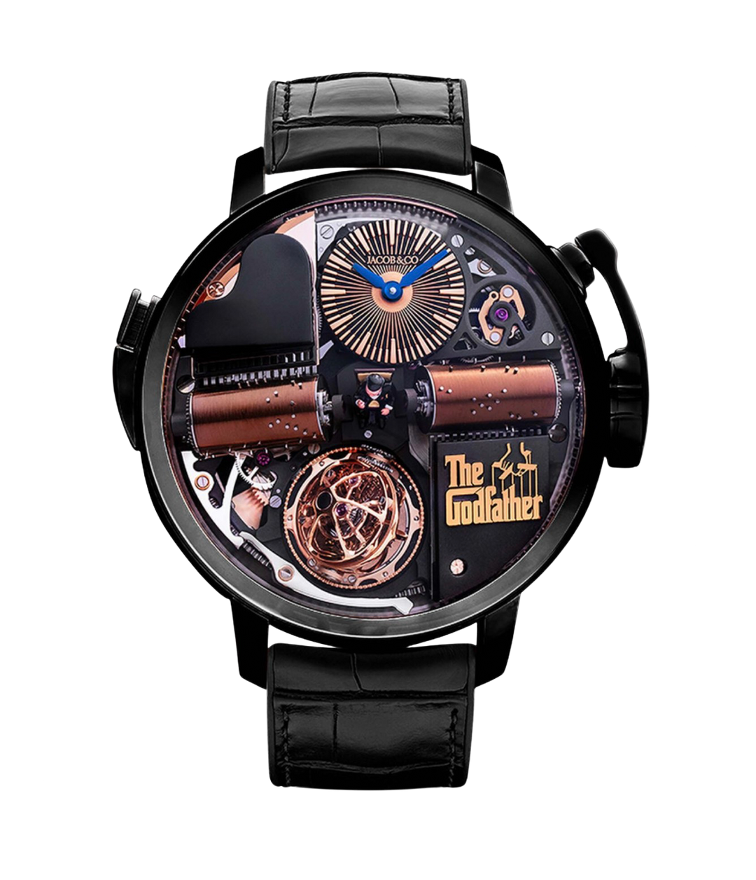 Jacob & Co. Opera Godfather - Black DLC Grade 5 Titanium