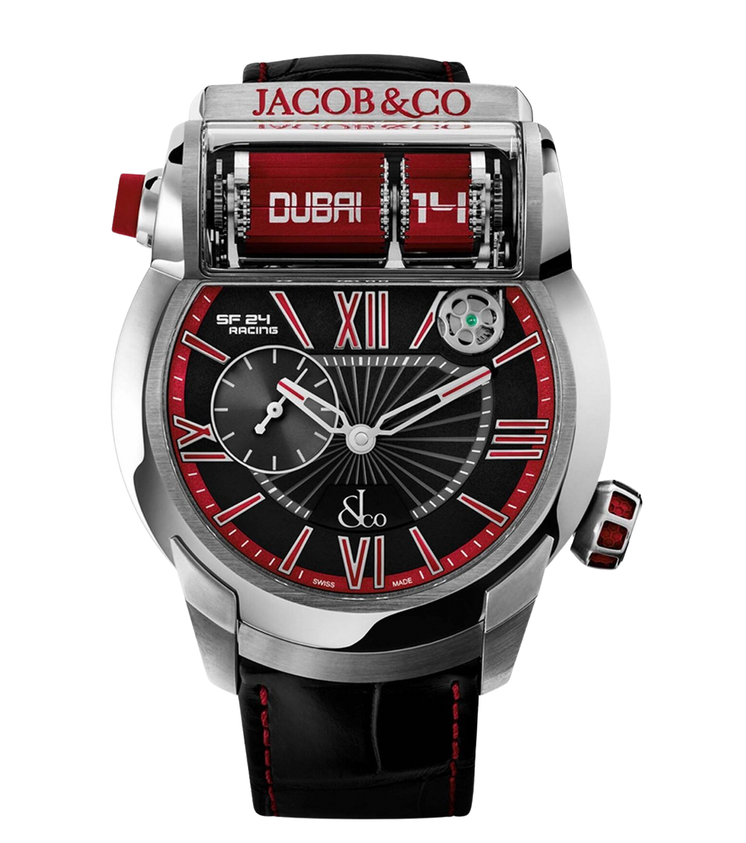 Jacob & Co. Epic SF24 - Titanium Red
