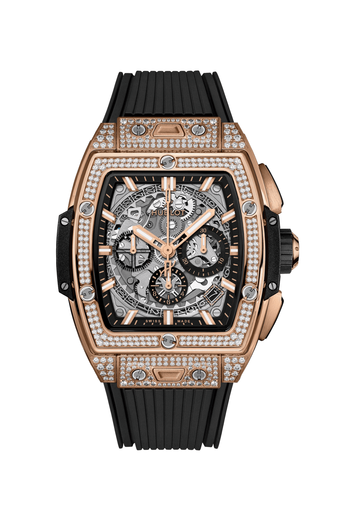 Hublot Spirit of Big Bang King Gold Pavé 42mm