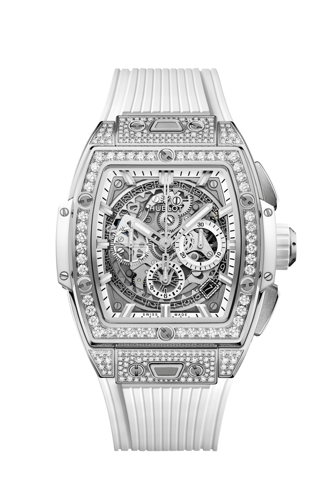 Hublot Spirit of Big Bang Titanium White Pavé 42mm
