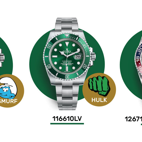Famous Rolex watches and their nicknames 