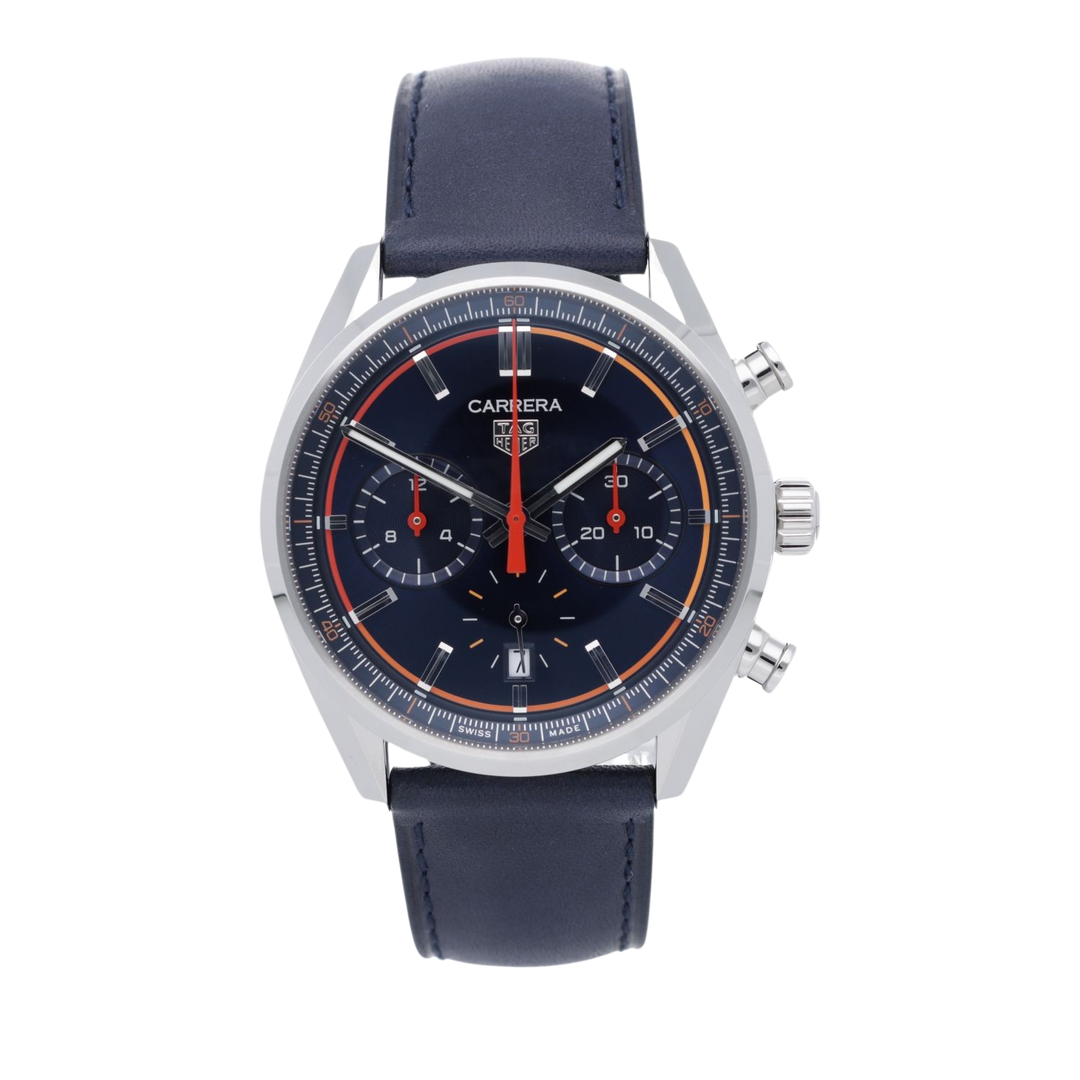 Tag Heuer Carrera Automatik Chronograph Calibre Heuer 02