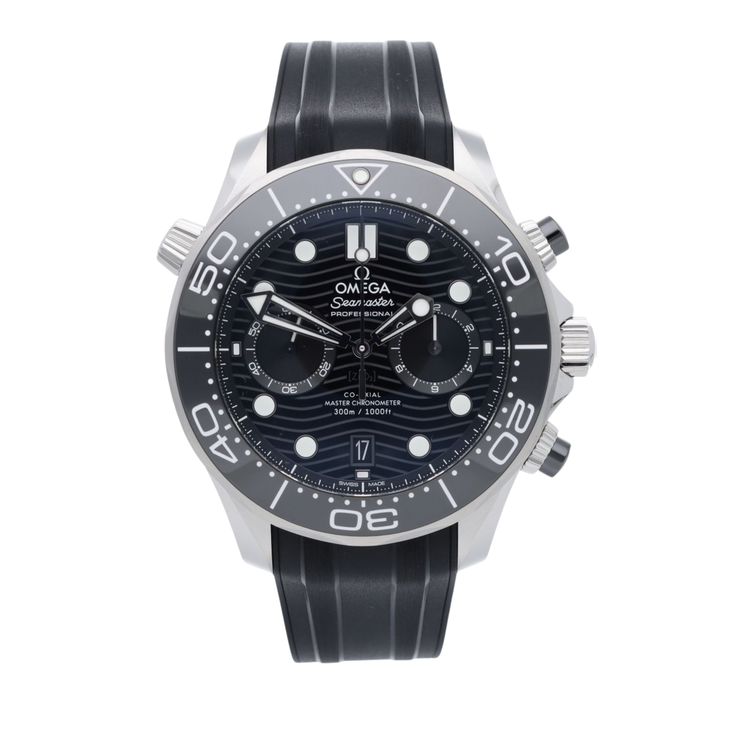 Omega Seamaster Diver 300M Co‑Axial Master Chronometer Chronograph 44mm