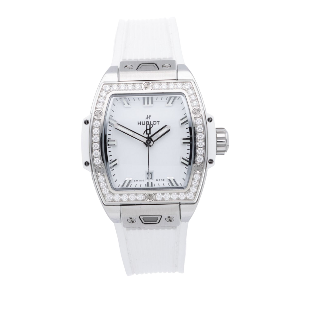 Hublot Spirit of Big Bang Acero Diamantes Blancos 32mm HORANDO