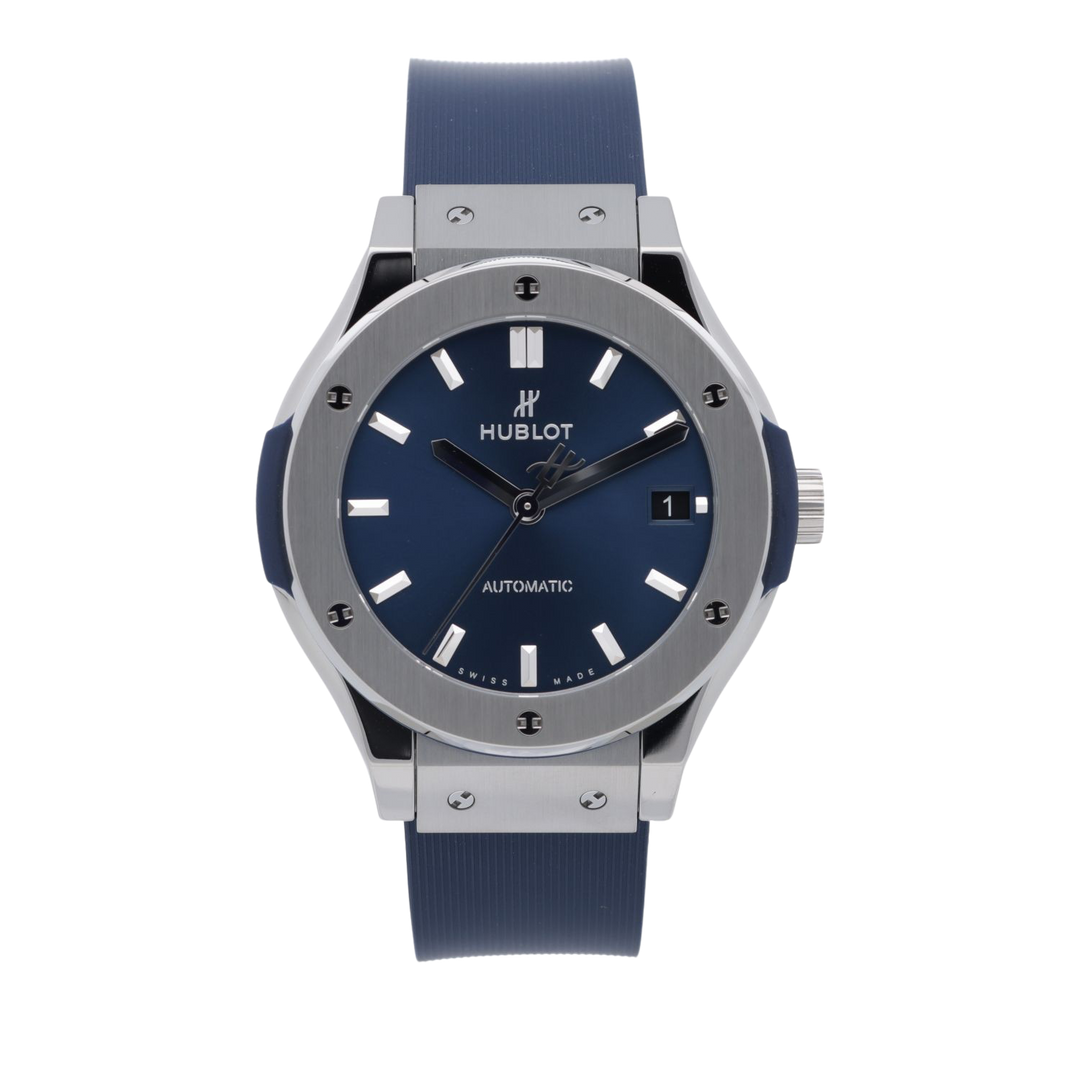 Hublot Classic Fusion Titanio Azul