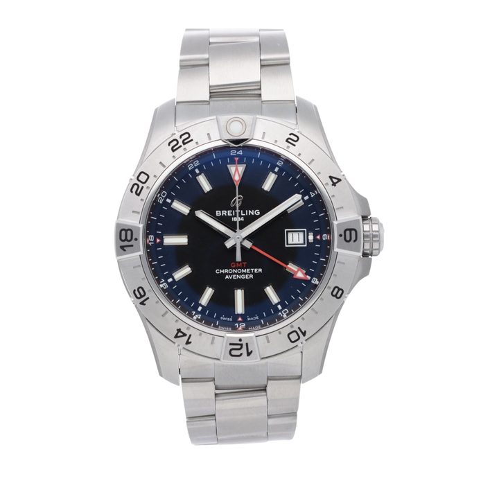 Breitling men's watch Avenger Automatic GMT 44