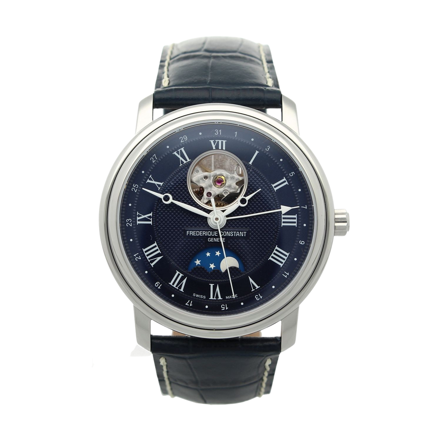 Frederique Constant Classics Heart Beat Moonphase Date HORANDO