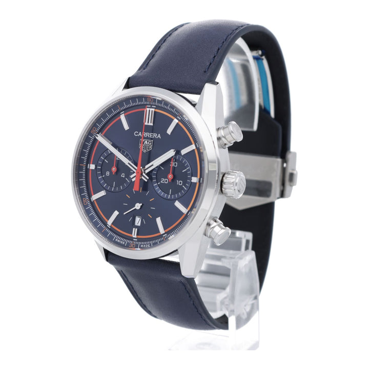 Tag Heuer Carrera Automatik Chronograph Calibre Heuer 02