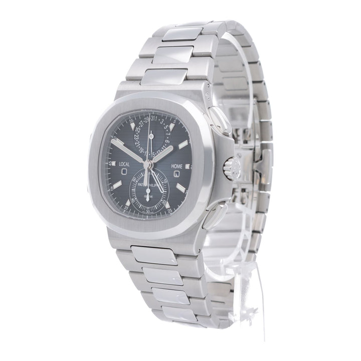 Patek Philippe Nautilus Travel Time Blue