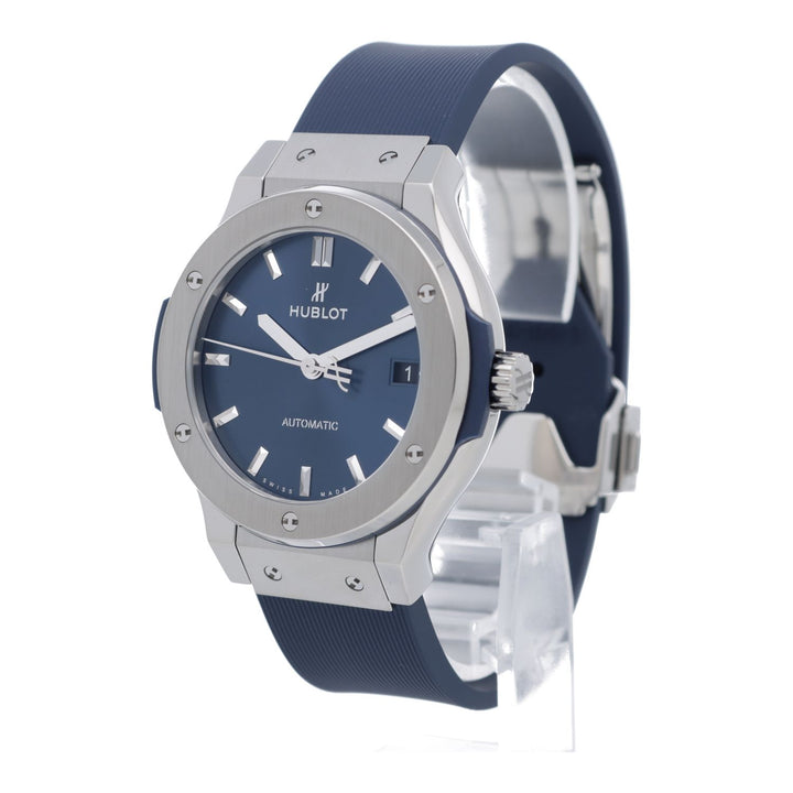 Hublot Classic Fusion Titânio Azul