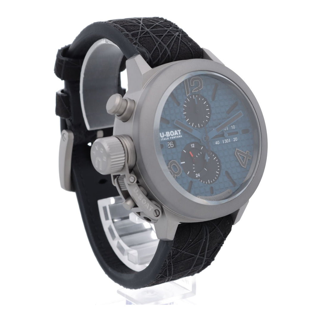 U-Boat Classico 45 Titanium Tungsten Blue