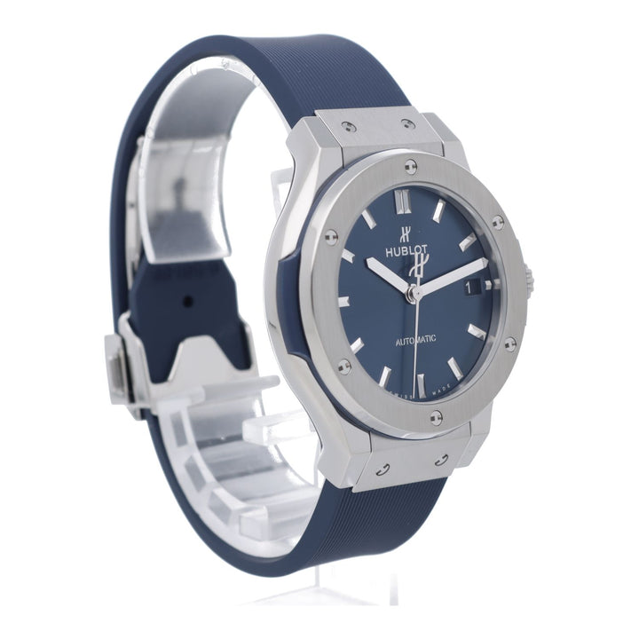 Hublot Classic Fusion Titânio Azul