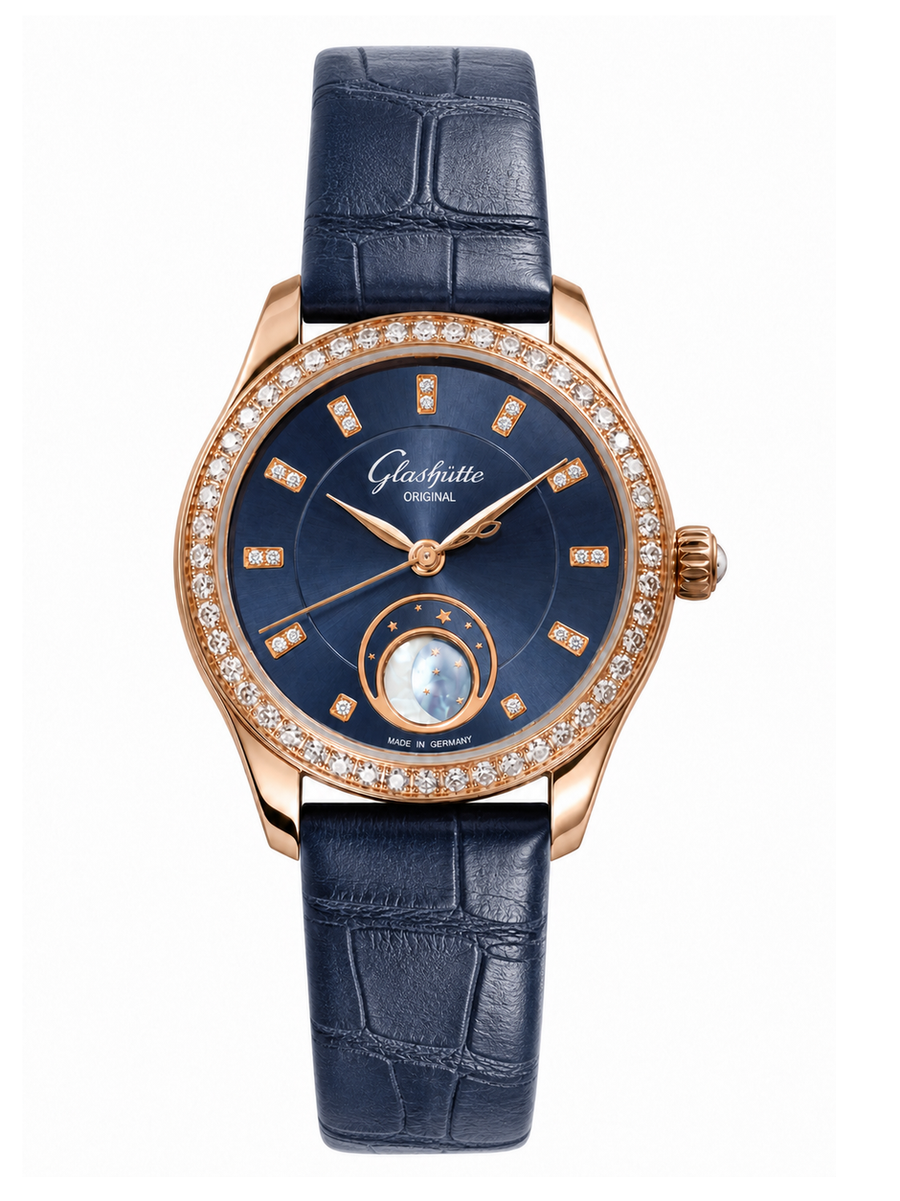 Glashütte Original Lady Serenade Luna Ref. 1-35-14-06-15-04