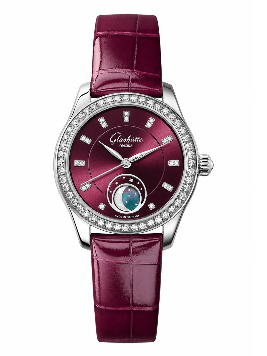 Glashütte Original Lady Serenade Luna Ref. 1-35-14-10-12-04