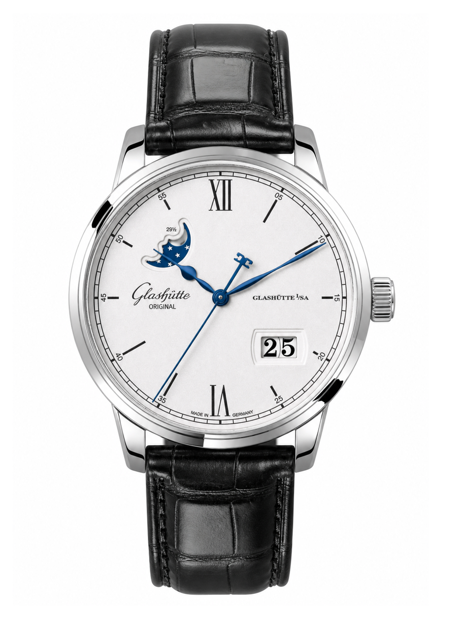 Glashütte Original Senator Excellence Panoramadatum Mondphase Ref. 1-36-04-01-02-61