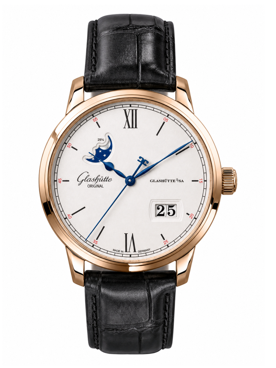Glashütte Original Senator Excellence Panoramadatum Mondphase Ref. 1-36-04-02-05-61