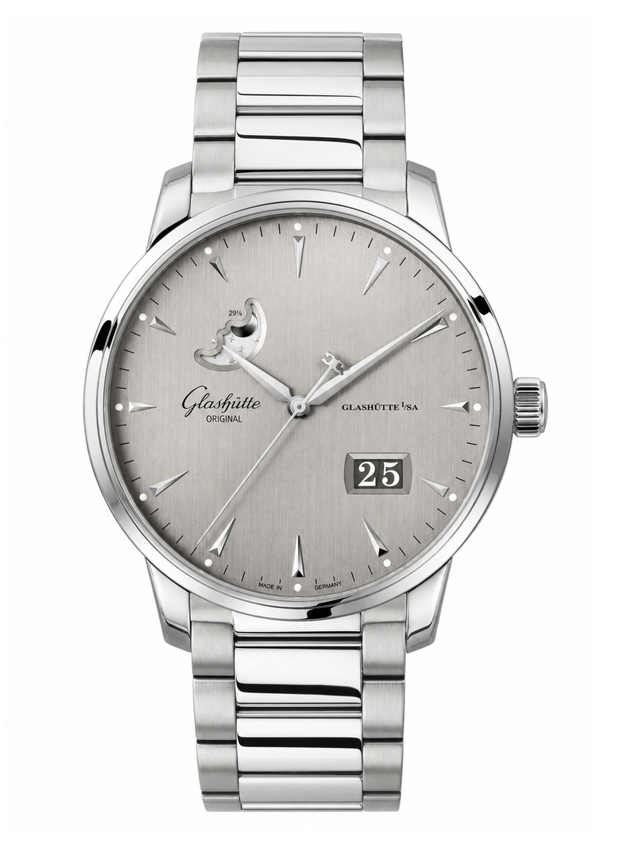 Glashütte Original Senator Excellence Panoramadatum Mondphase Ref. 1-36-04-03-02-71