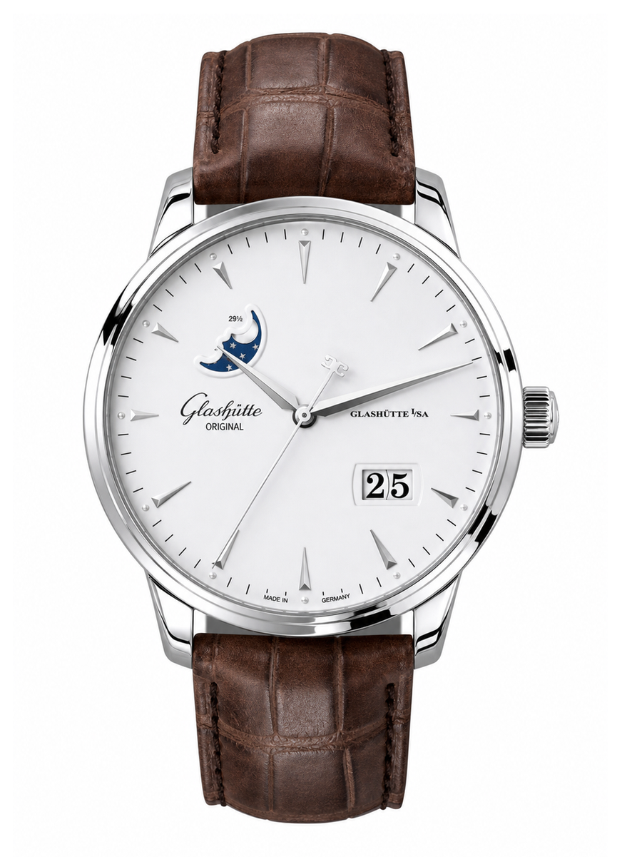 Glashütte Original Senator Excellence Panoramadatum Mondphase Ref. 1-36-04-05-02-31