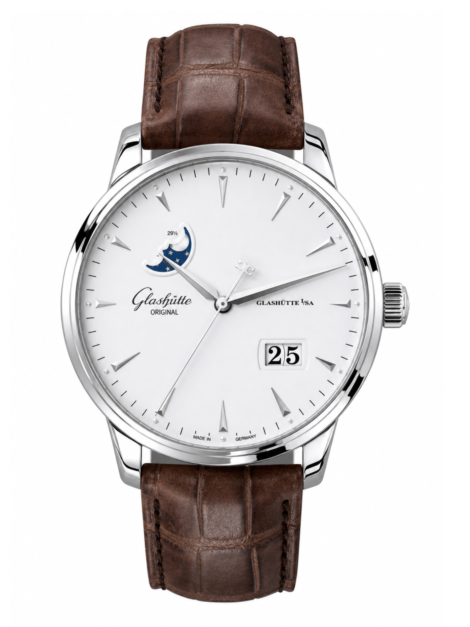 Glashütte Original Senator Excellence Panoramadatum Mondphase Ref. 1-36-04-05-02-31