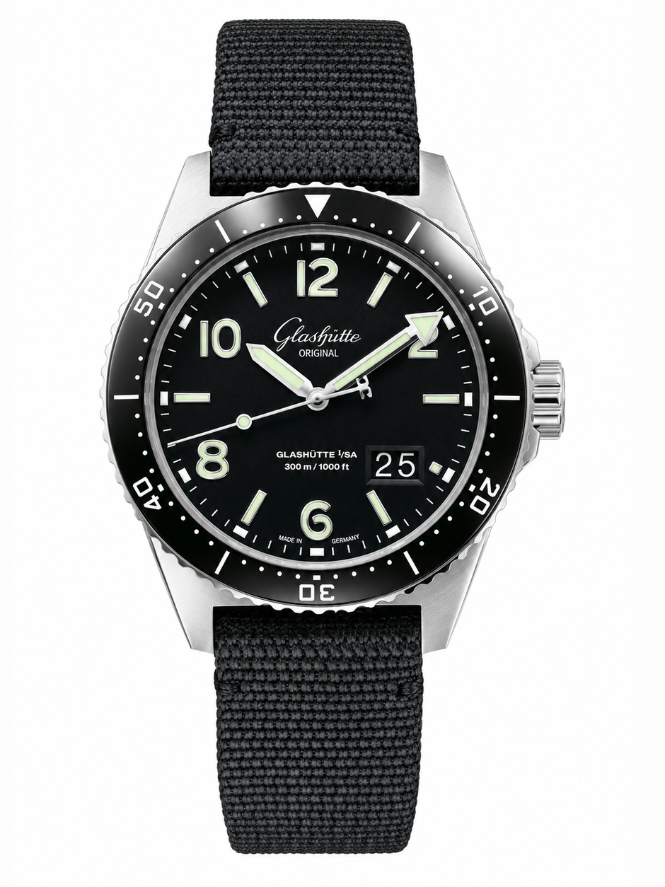 Glashütte Original SeaQ Panoramadatum Ref. 1-36-13-01-80-05