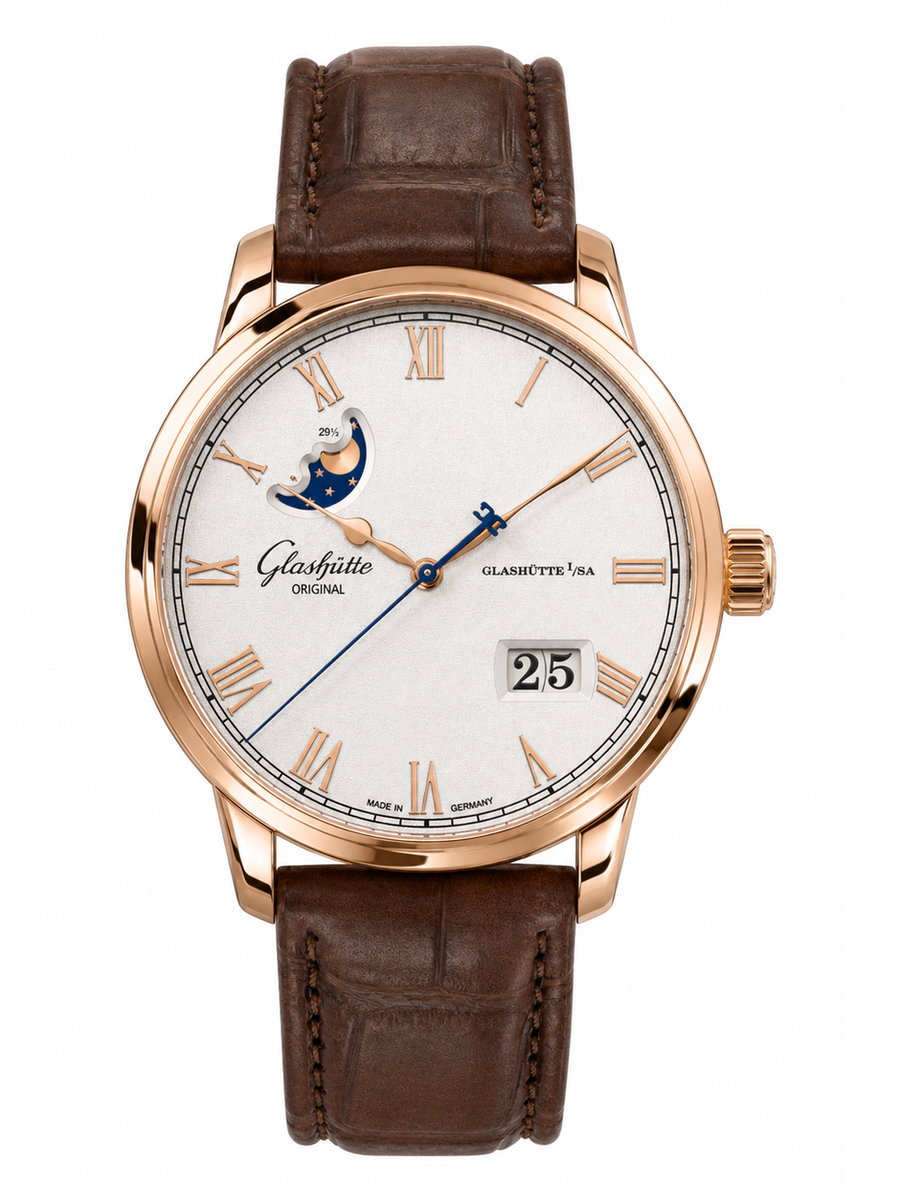 Glashütte Original Senator Excellence Panoramadatum Mondphase Ref. 1-36-24-02-05-02