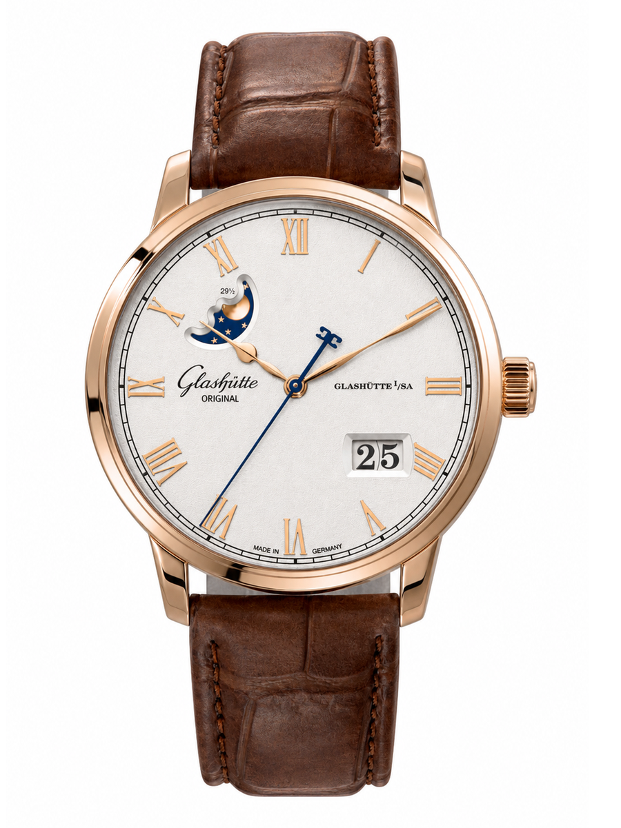 Glashütte Original Senator Excellence Panoramadatum Mondphase Ref. 1-36-24-02-05-62
