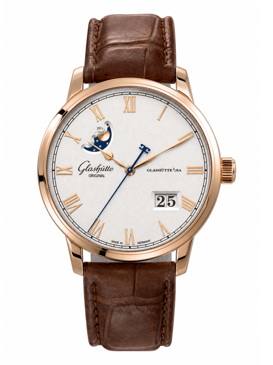 Glashütte Original Senator Excellence Panoramadatum Mondphase Ref. 1-36-24-02-05-62