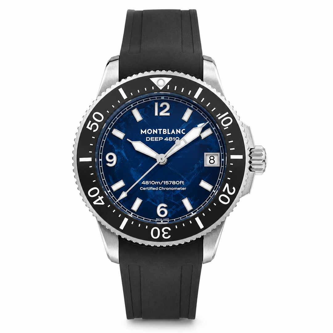 Montblanc Iced Sea Automatic Date 0 Oxygen Deep 4810