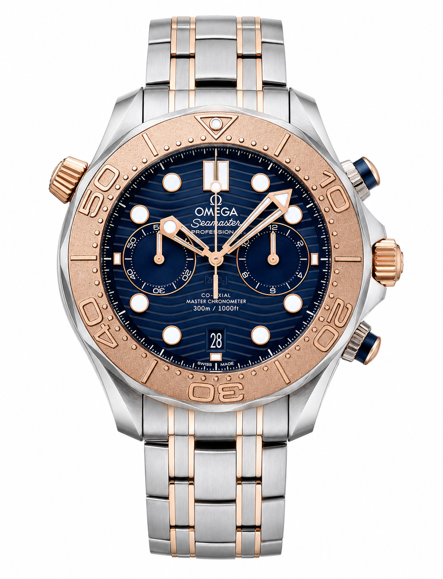 Omega Seamaster Diver 300M Co-Axial Master Chronometer Chronograph 210.60.44.51.03.001