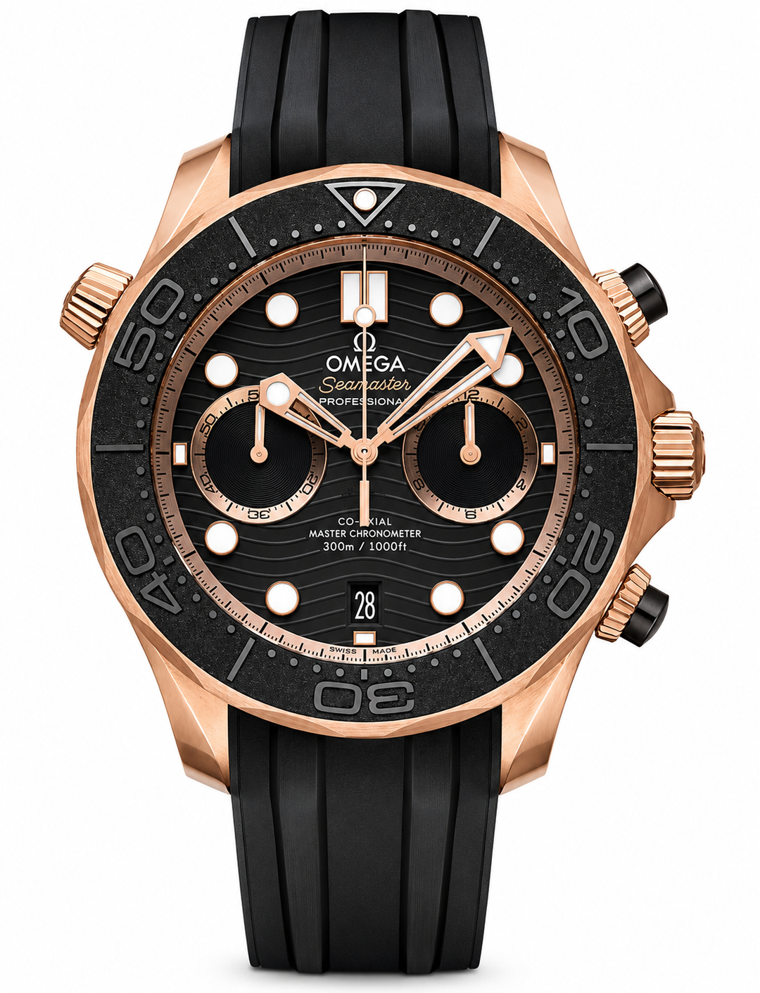 Omega Seamaster Diver 300M Co-Axial Master Chronometer Chronograph 210.62.44.51.01.001