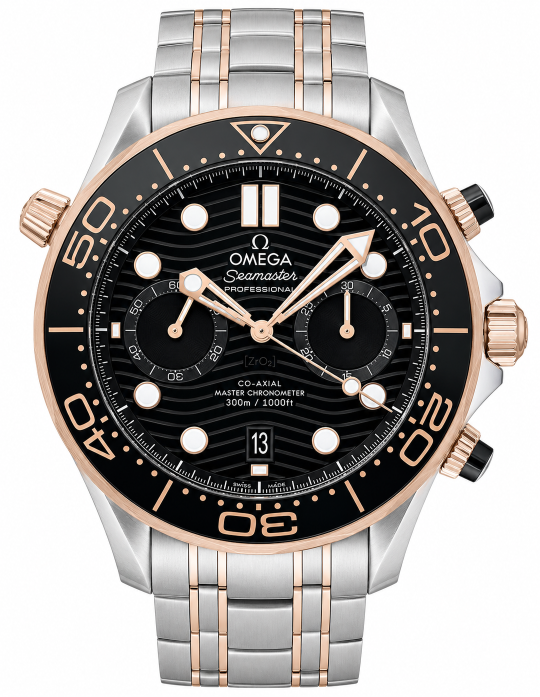 Omega Seamaster Diver 300M Co‑Axial Master Chronometer Chronograph 44mm