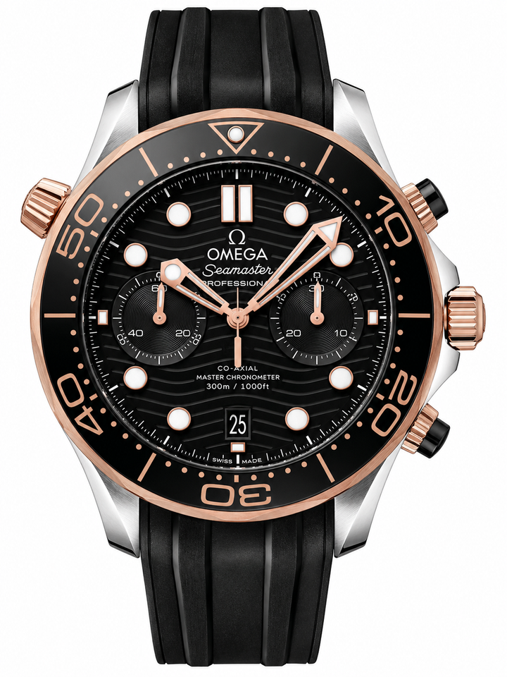Omega Seamaster Diver 300M Co‑Axial Master Chronometer Chronograph 44 mm