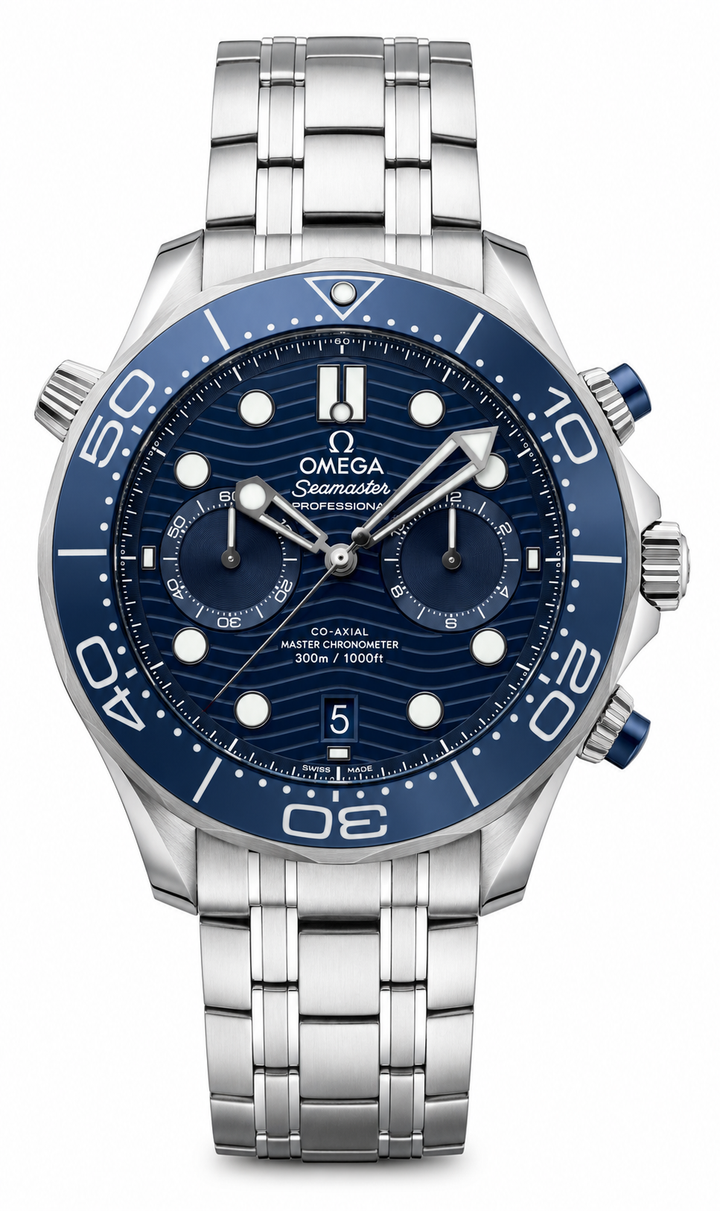 Omega Seamaster Diver 300M Co-Axial Master Chronometer Chronograph 44 mm