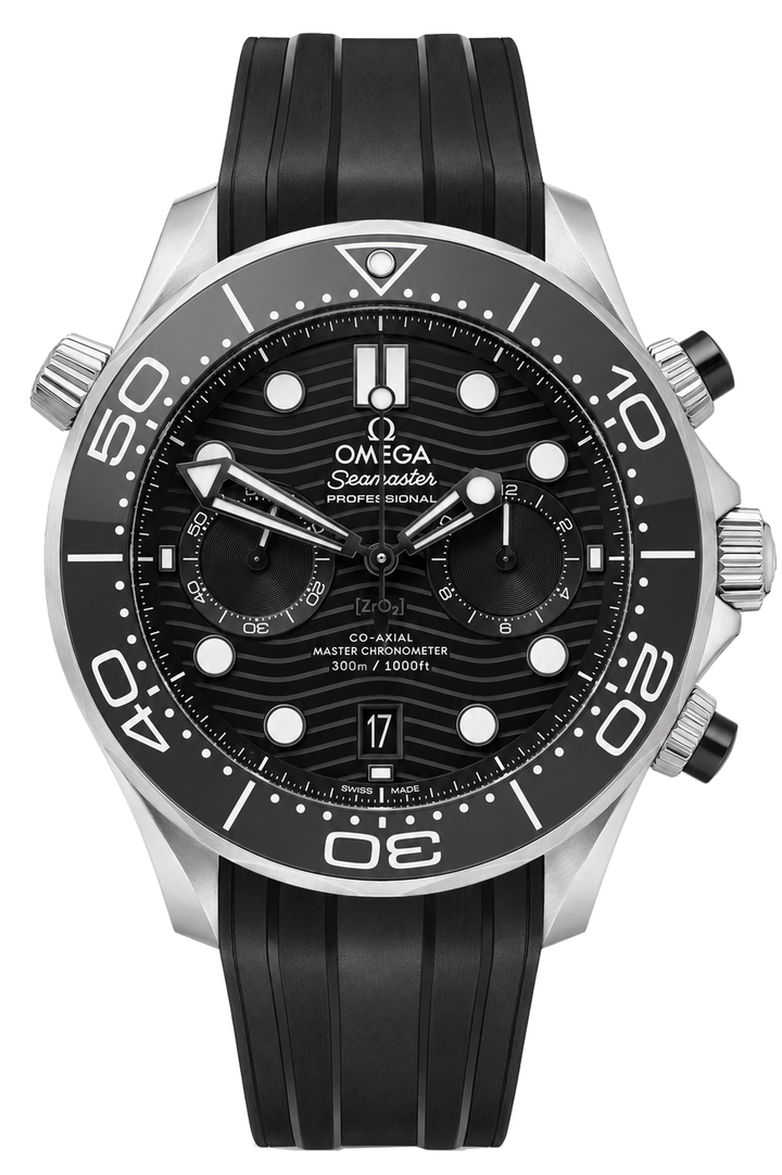 Omega Seamaster Diver 300M Co‑Axial Master Chronometer Chronograph 44mm