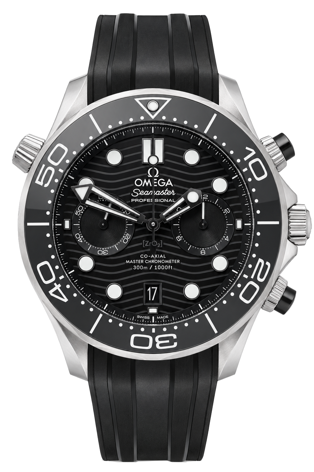 Omega Seamaster Diver 300M Co‑Axial Master Chronometer Chronograph 44mm