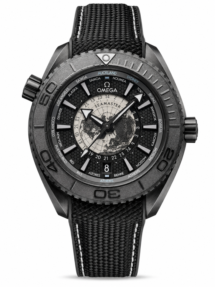 Omega Seamaster Planet Ocean 600 M Co-Axial Master Chronometer GMT Worldtimer 215.92.46.22.01.007